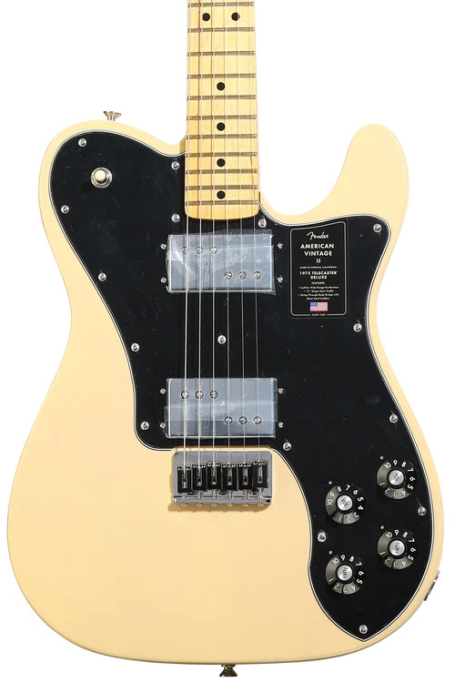 Fender American Vintage II 1975 Telecaster Deluxe Electric Guitar – Vintage