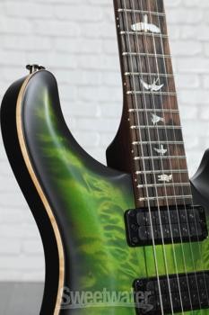 PRS Wood Library Studio 10-Top Electric Guitar – Eriza Verde Smokeburst
