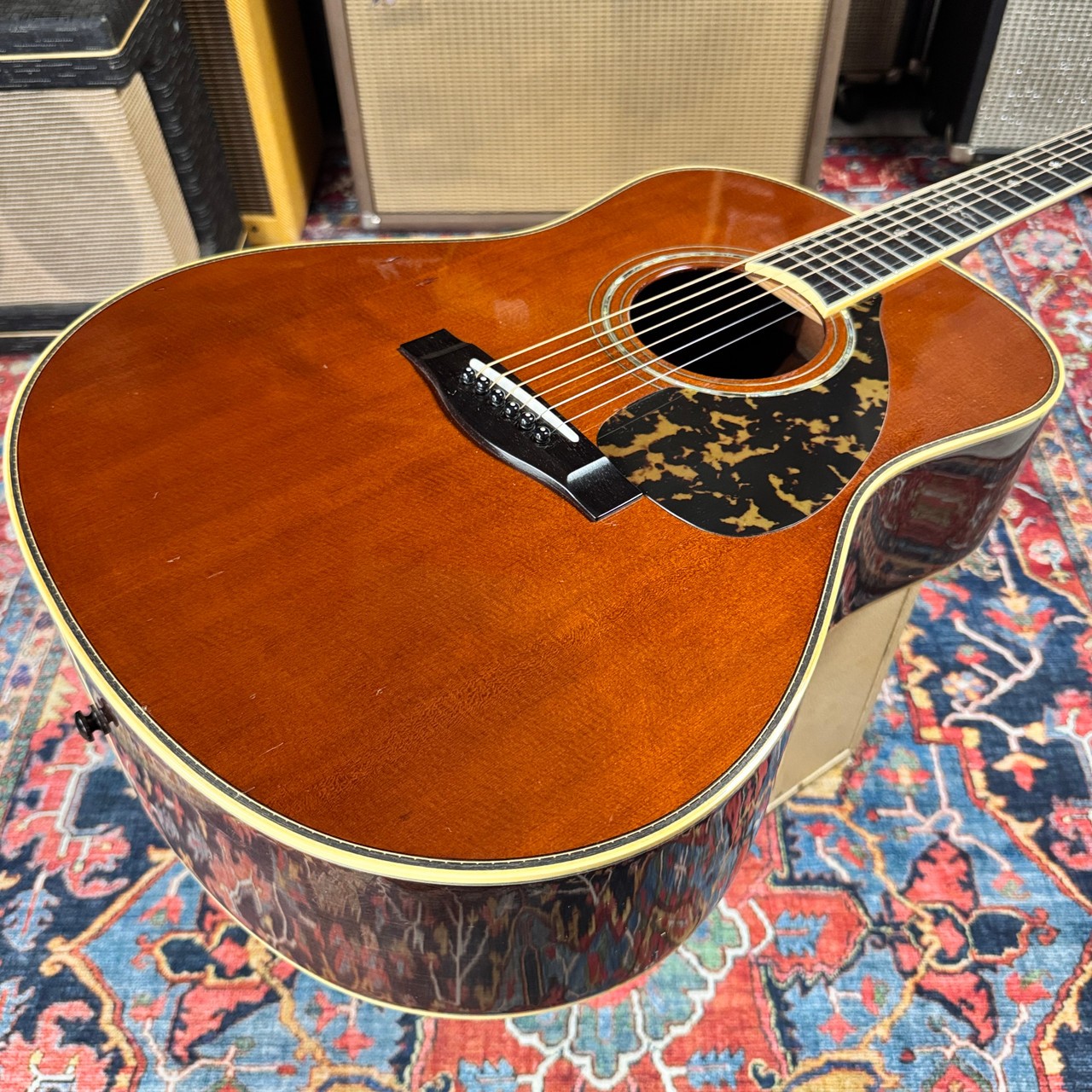 *Video* Yamaha Custom Shop Luxury Line LL31B 1997 All Solid Woods w/Tags & HSC