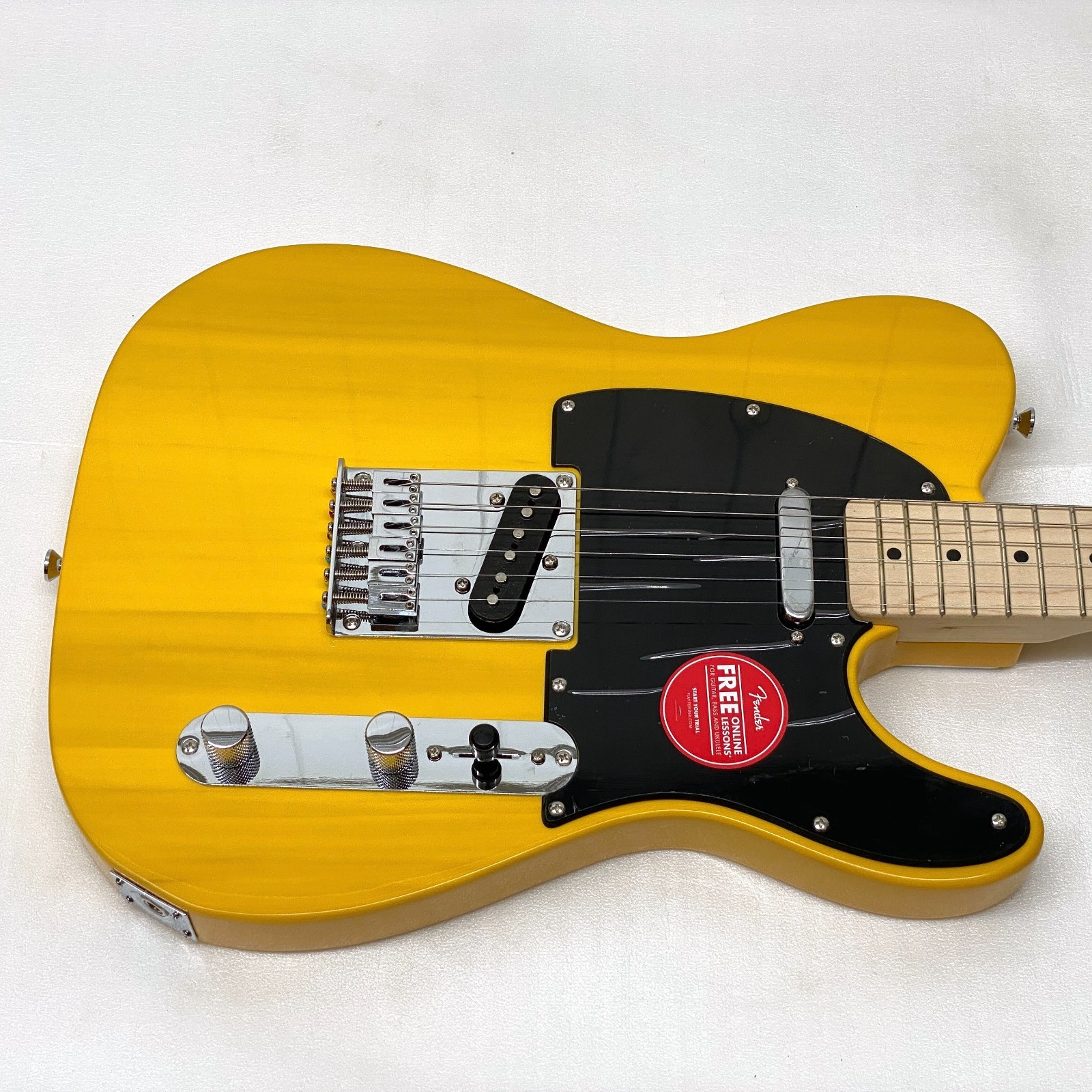 CRACKS!! Fender Squier Sonic TELE BODY UltraViolet Purple Electric Guitar