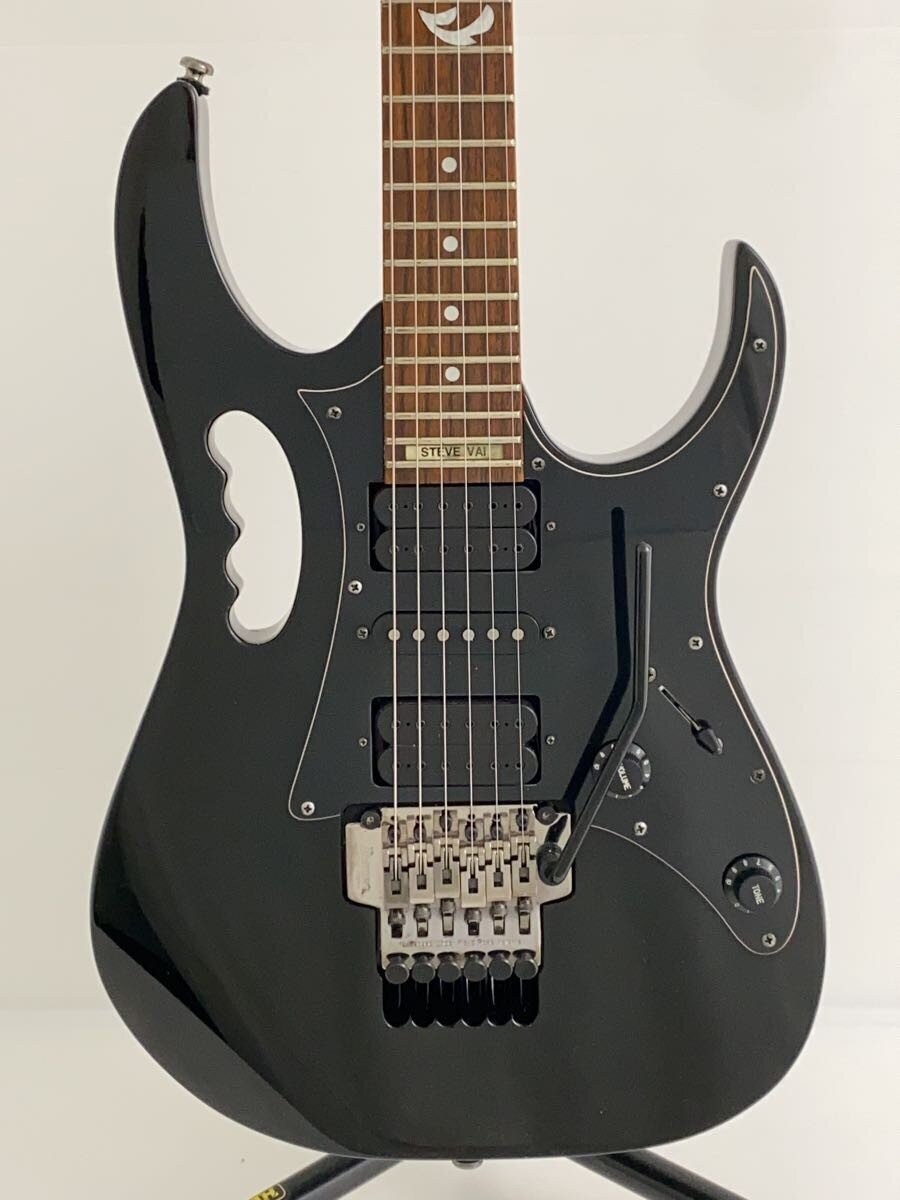 Ibanez JEM555 Electric Guitar Black HSH Rock Style 648mm Scale 43mm Nut