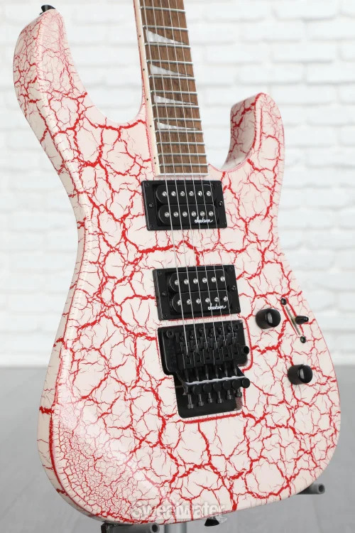 Jackson X Series Soloist SLX DX Electric Guitar – Bloodshot Crackle