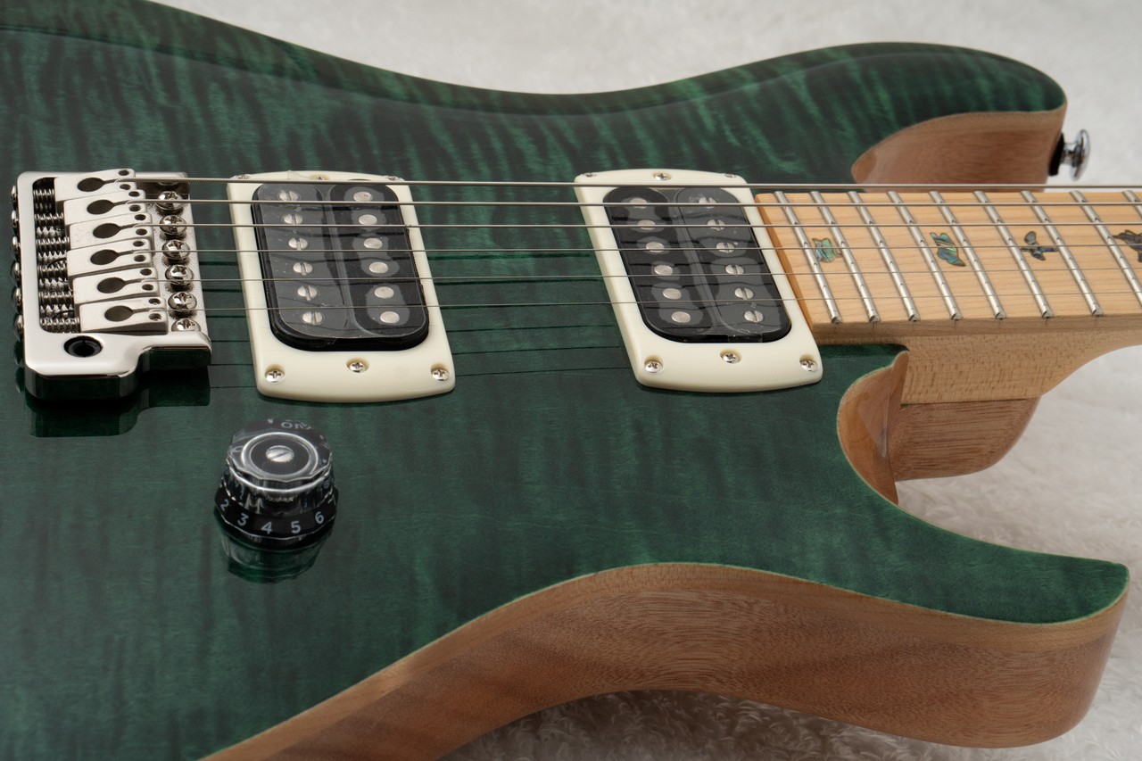 Paul Reed Smith Prs Se Ce 24 ~Teal Black / Natural Back~ #Ctih067806 *Bf785