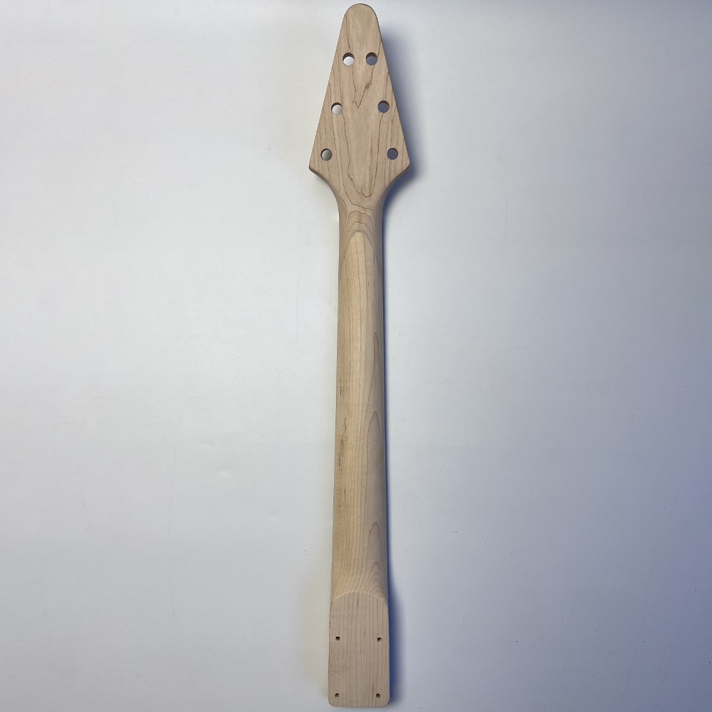 DIY Electric Guitar Kits Unfinished Spalted Maple Top FREE SHIP Bone Nuts
