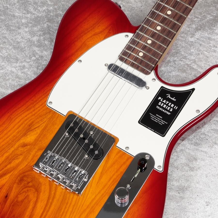 Fender / Player II Telecaster Rosewood Aged Cherry Burst Chambered Ash