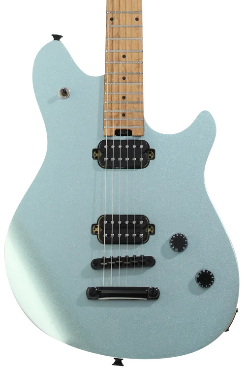 EVH Wolfgang Standard Tuna-Matic Electric Guitar – Sea Foam Pearl Metallic
