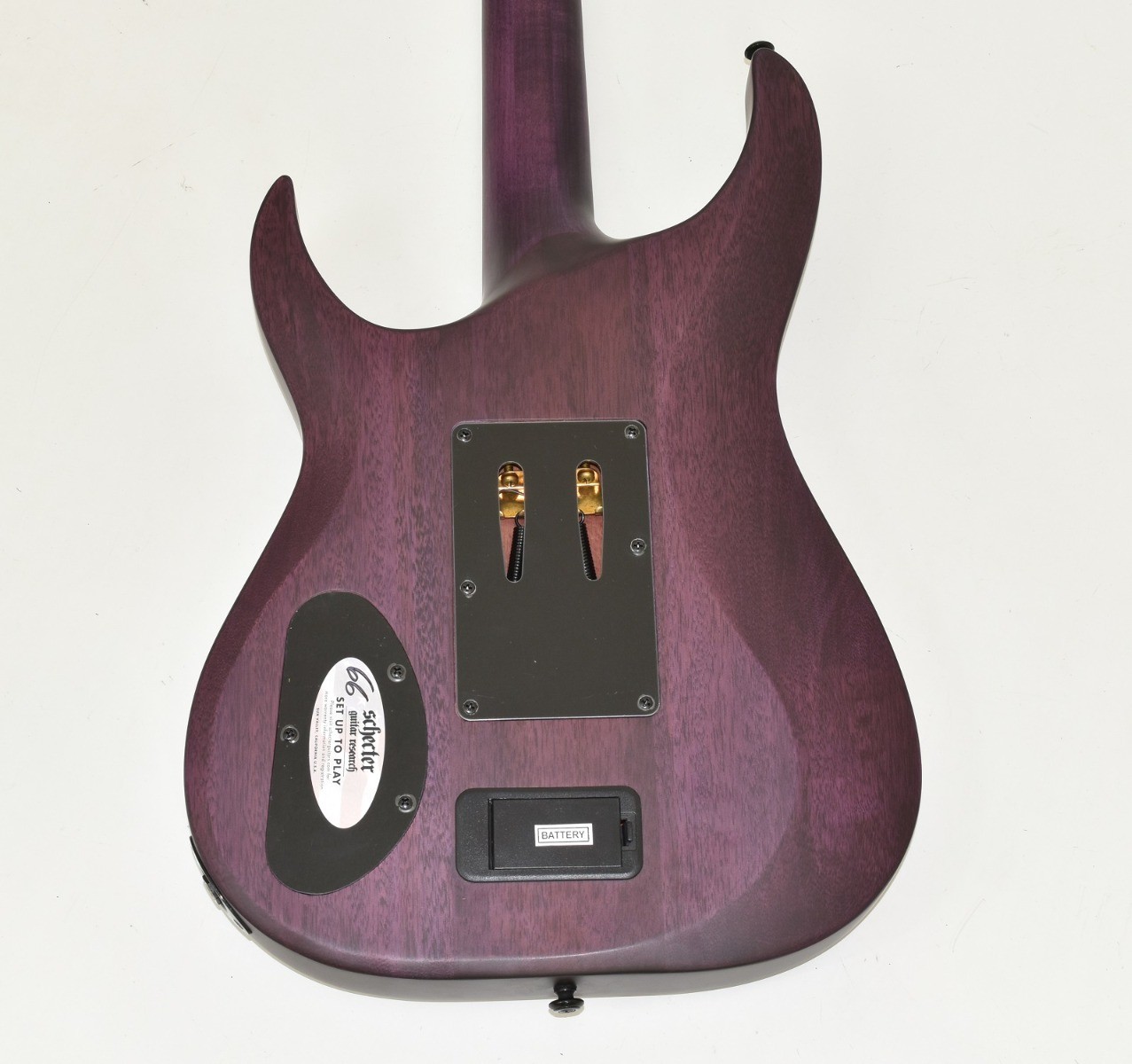 Schecter Banshee GT FR Guitar Satin Trans Purple B-Stock 0436