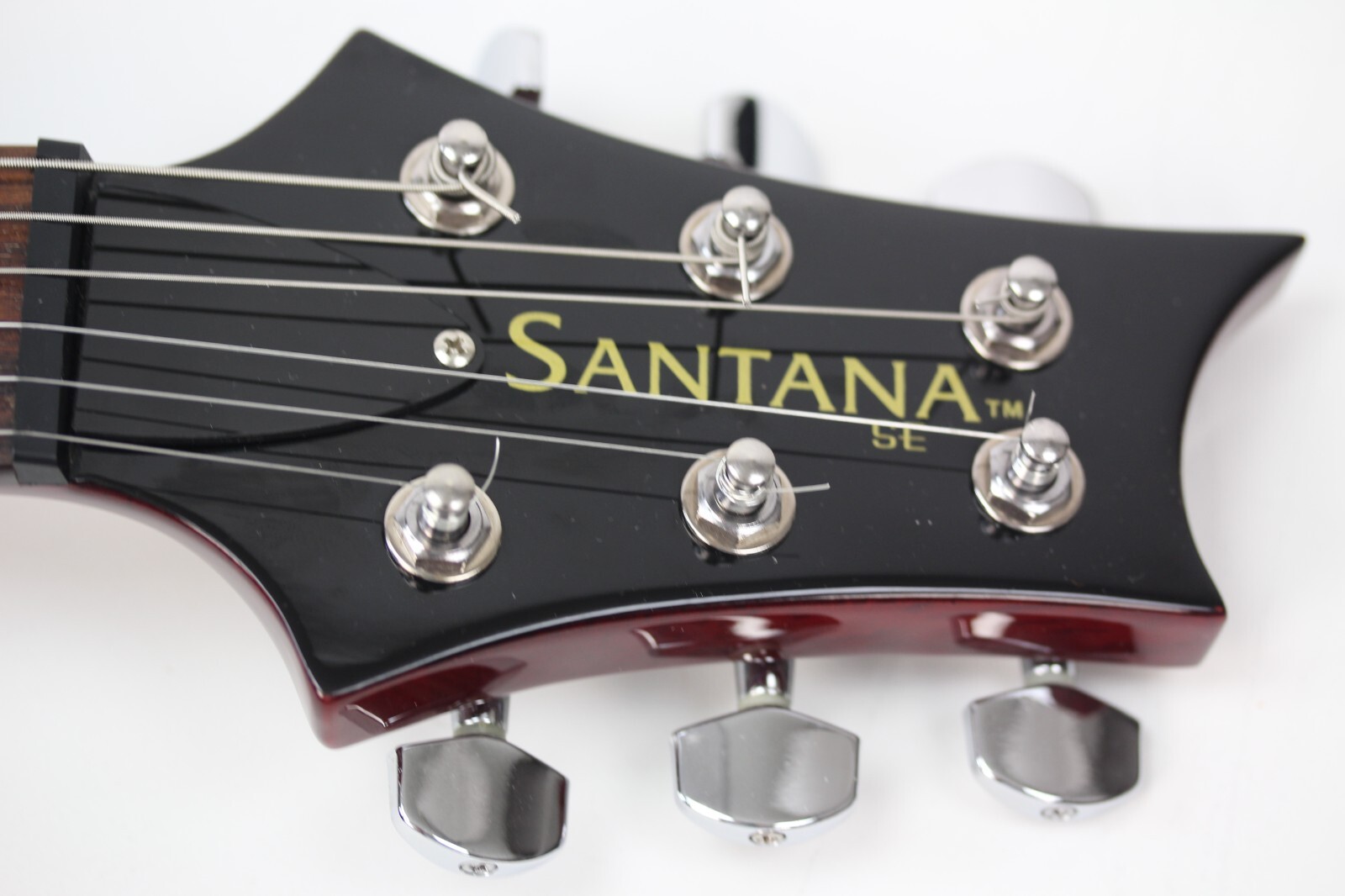 PRS SE Santana Signature 2001 MIK HH Scarlet Red Carlos Paul Reed Smith Guitar