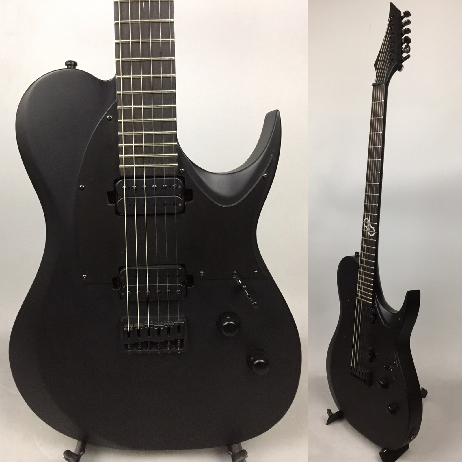 Solar T2.6C Used Ash Body Ebony Fingerboard Carbon Black Matte w/Soft Case