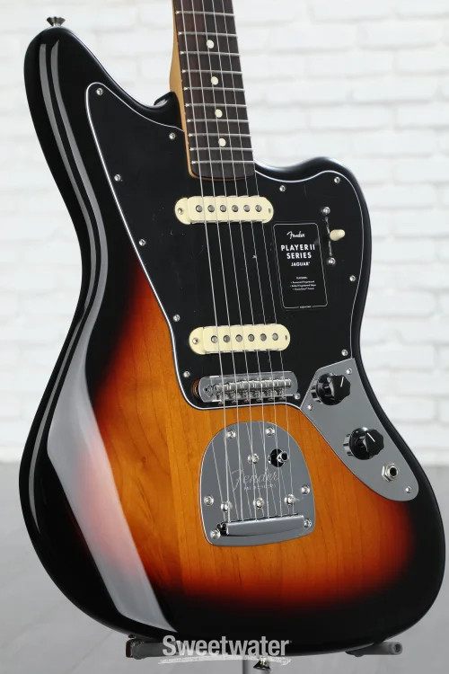 Fender Player II Jaguar Electric Guitar – 3-color Sunburst