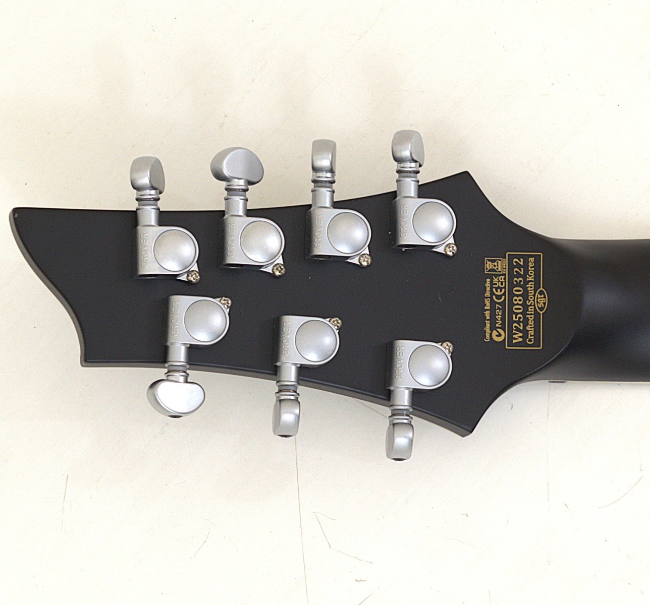 Schecter Damien Platinum-7 Guitar Satin Black B-Stock 0322