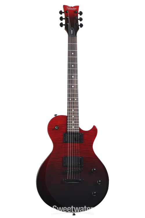 Schecter Solo-II Standard Electric Guitar – Blood Burst