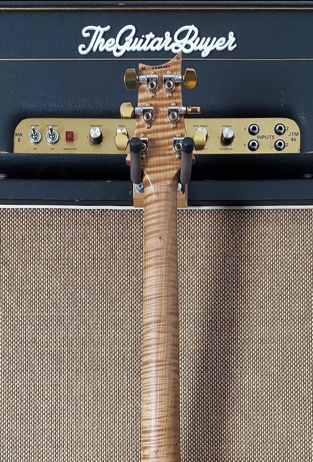 2022 PRS McCarty Singlecut 594 Wood Library Nitro Finish Amazing Woodgrain (180)