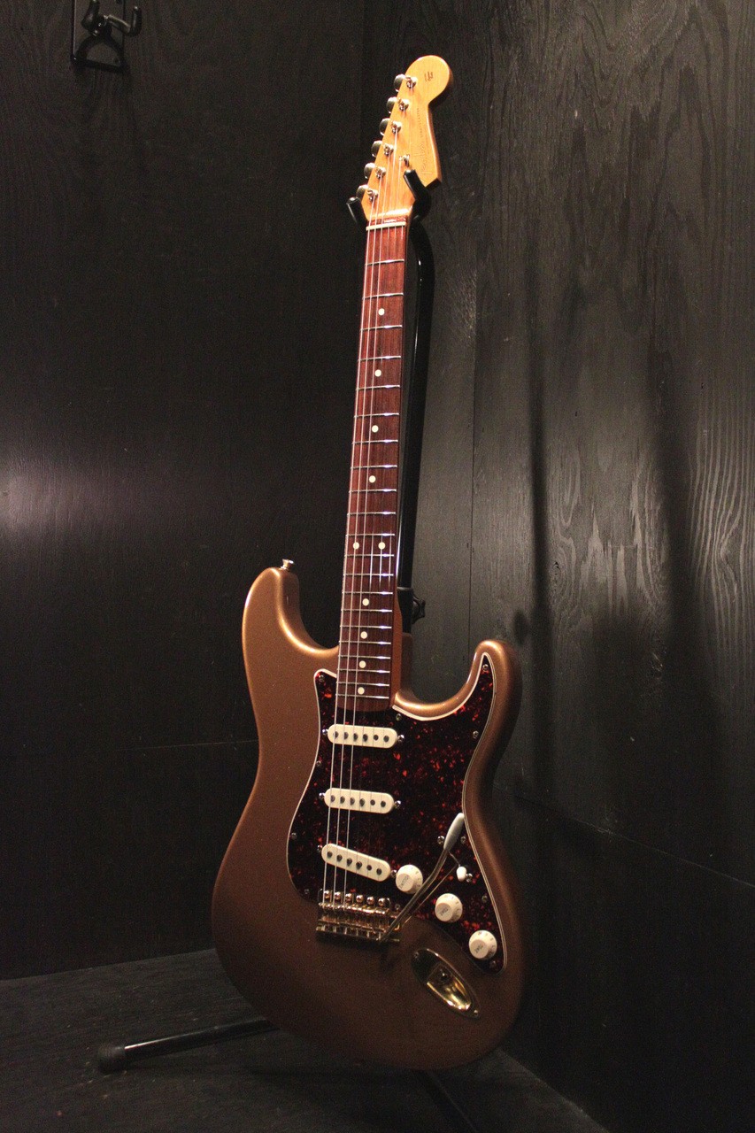 Fender Mexico Classic Series 60S Stratocaster Firemist Gold W/gold Hardwa [AUTH]