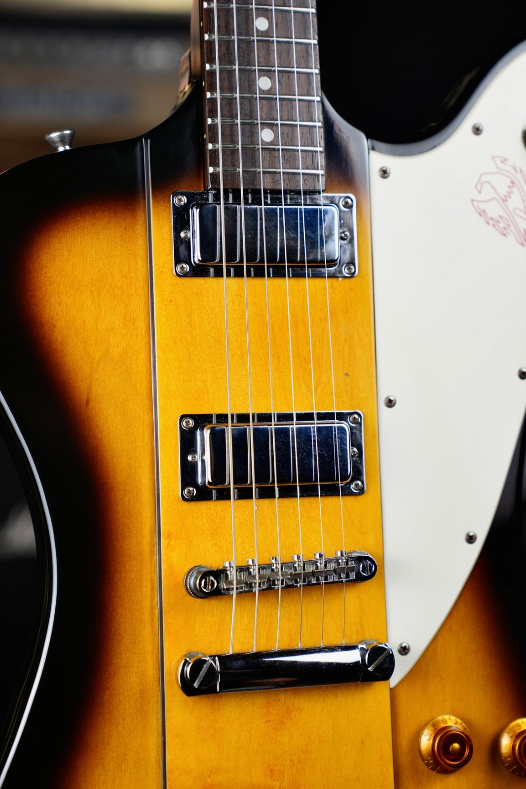1999 Epiphone Firebird III, Made in Korea – Vintage Sunburst / Original Gig Bag