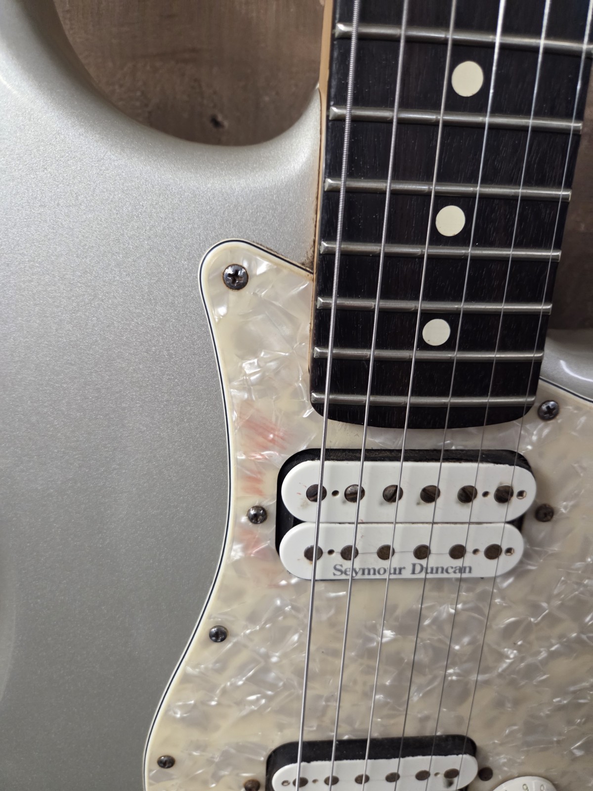 2002 Fender American Double Fat Stratocaster HH Shoreline Gold W/Ohsc