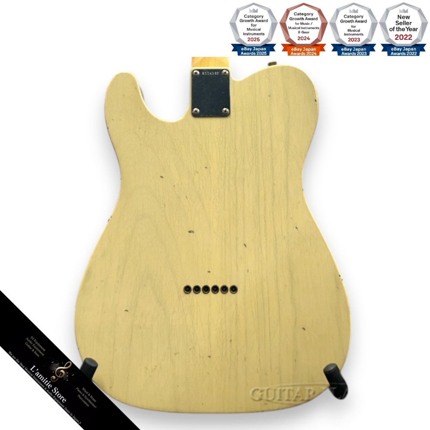Fender Custom Shop 1964 Esquire Journeyman Relic Aged Vintage Blonde