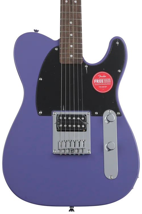 Squier Sonic Esquire Electric Guitar – Ultraviolet with Laurel Fingerboard