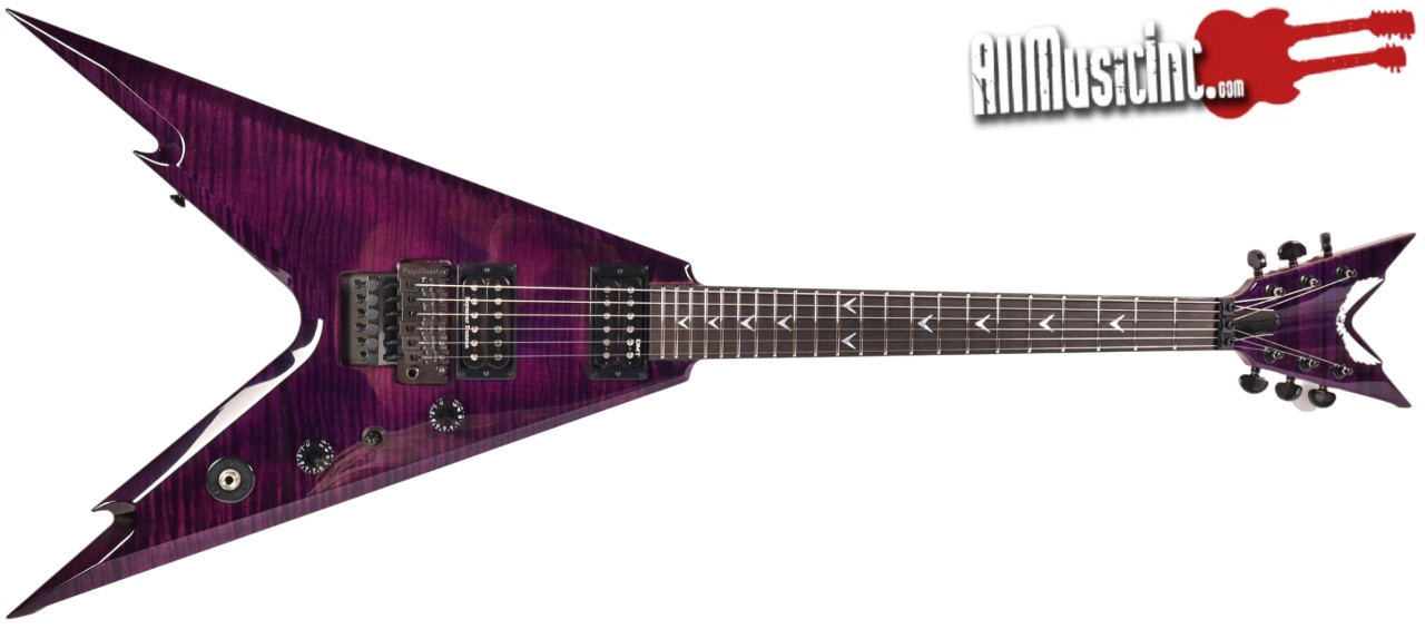 Dean USA Razorback V Floyd Flame Top Prototype Electric Guitar 1/1