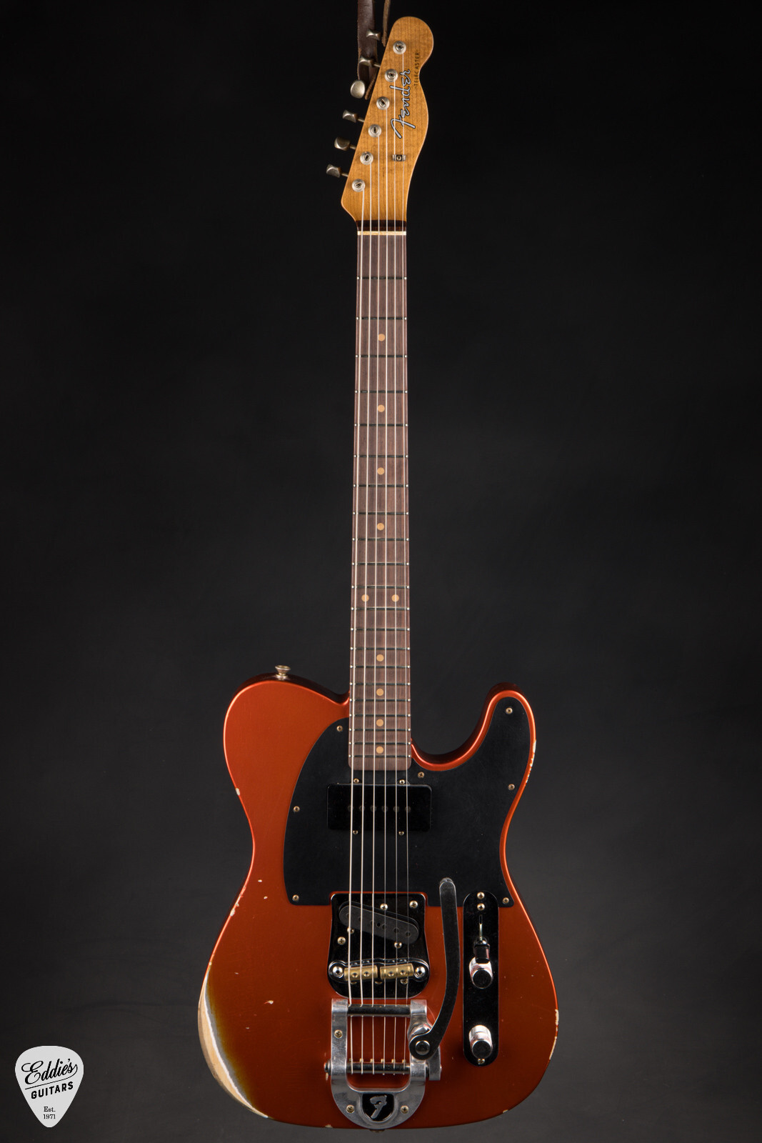 Fender Custom Shop 1960 Tele Custom Relic – Super Aged Candy Tangerine #CZ552385