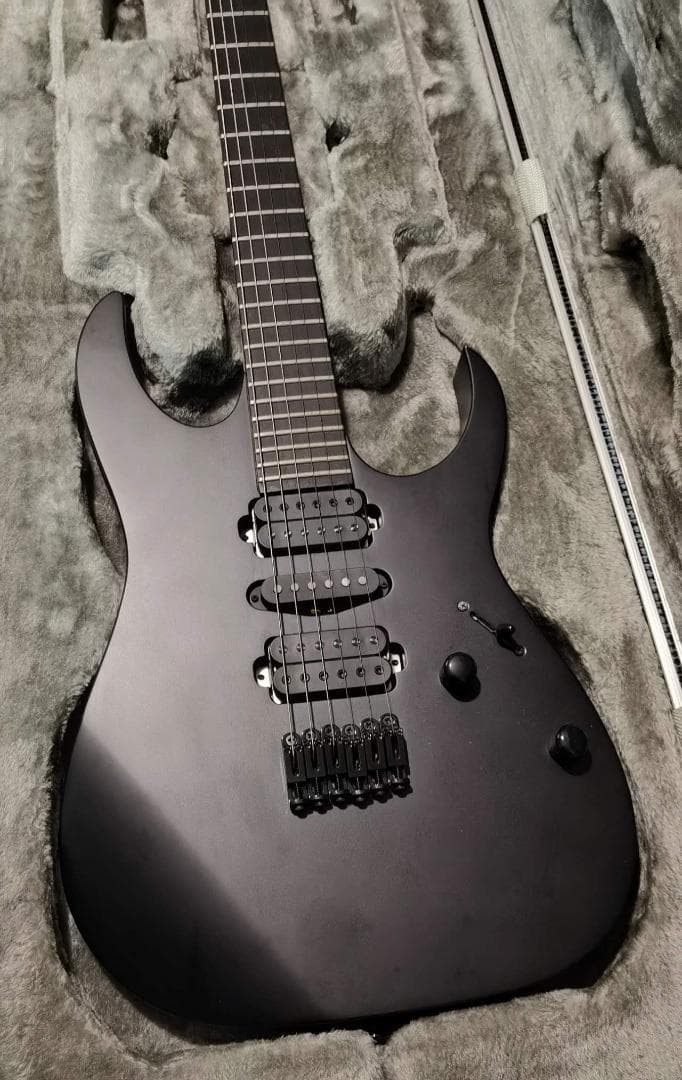 Ibanez J-LINE RG6HSHFX-BKF Made in Japan Electric Guitar Used From Japan