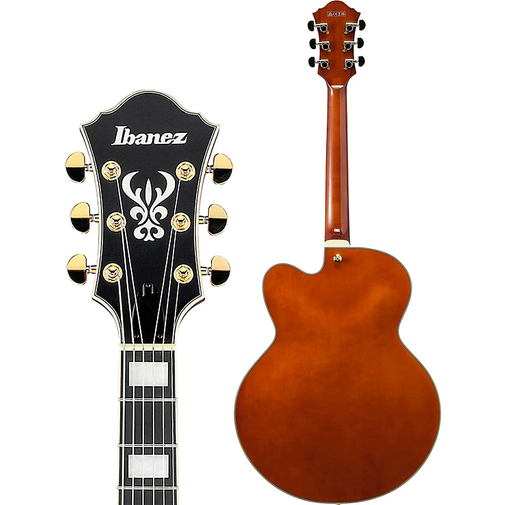 Ibanez AF95 Artcore Full Hollowbody Guitar Dark Amber