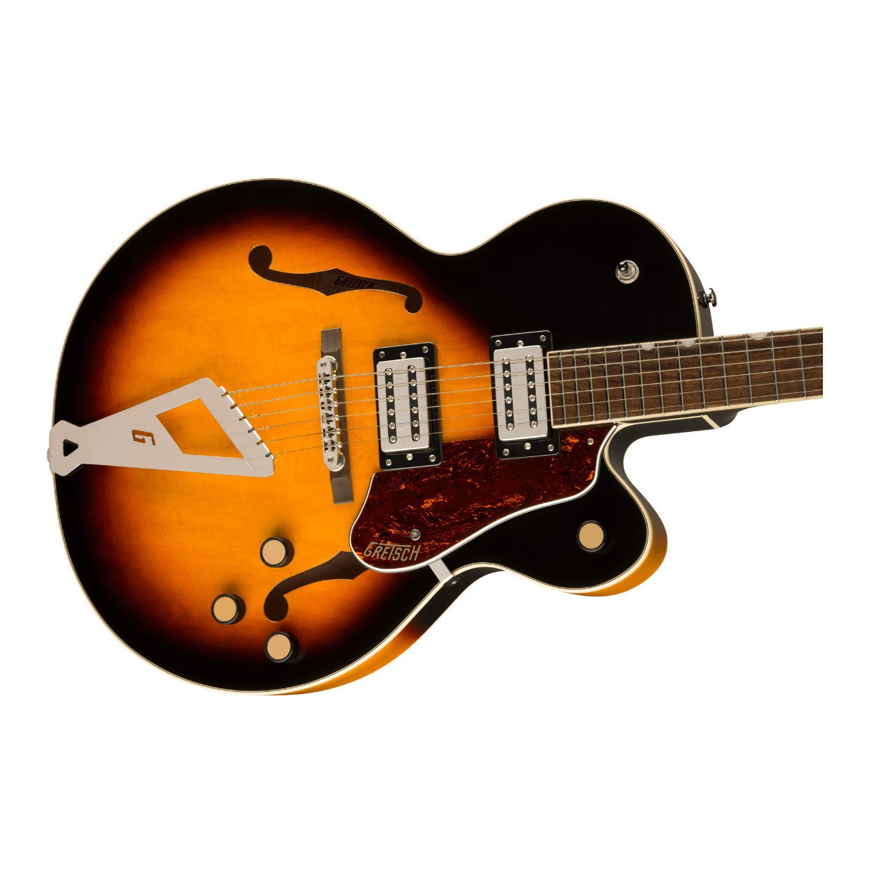 Gretsch G2420 Streamliner 6-String Right-Handed Guitar (Brown) with Hardshell