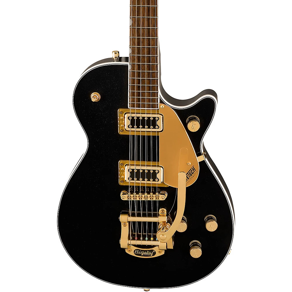Gretsch G5237TG Electromatic Jet FT Bigsby LE Guitar Black Pearl Metallic