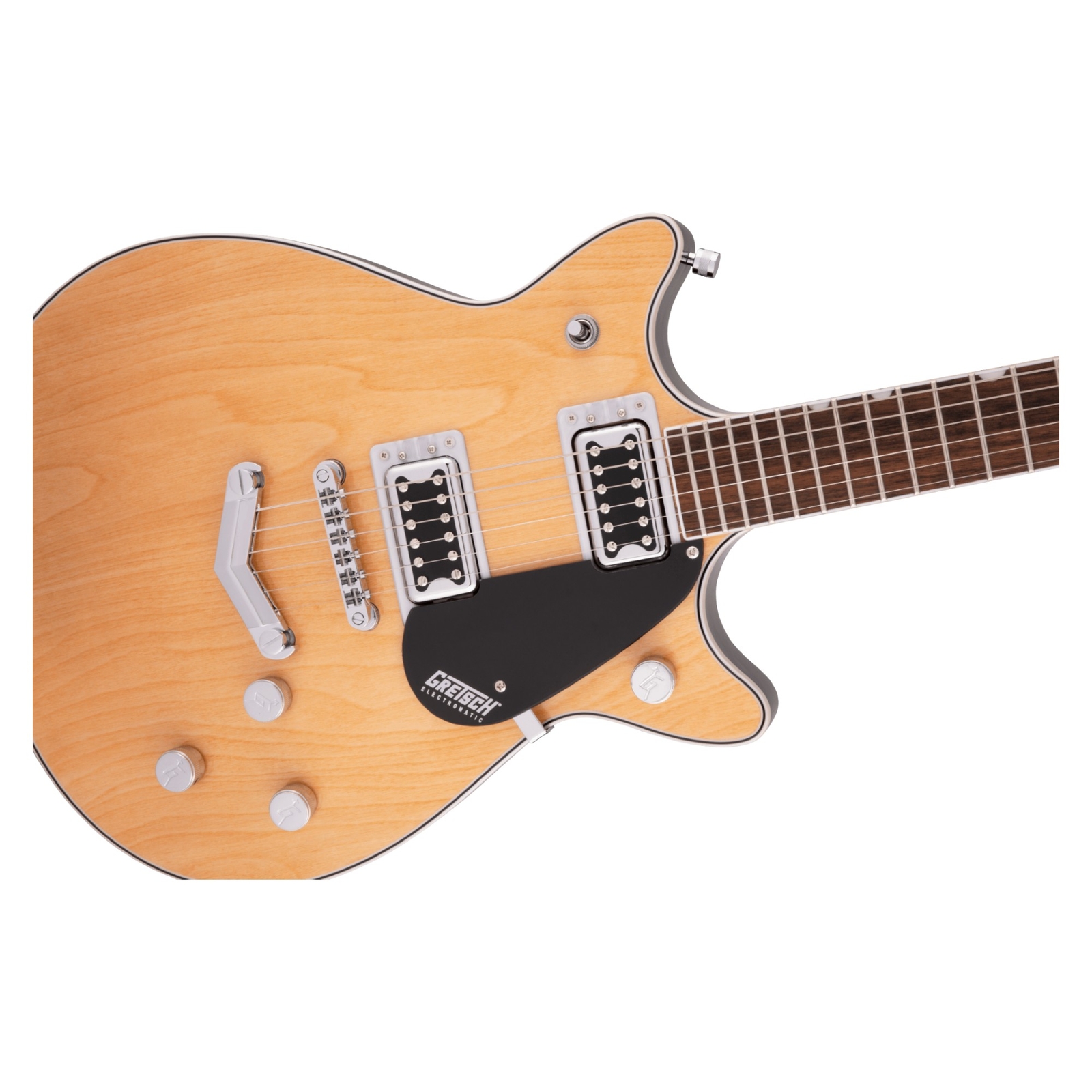 Gretsch G5222 Electromatic Double Jet BT Electric Guitar, Aged Natural