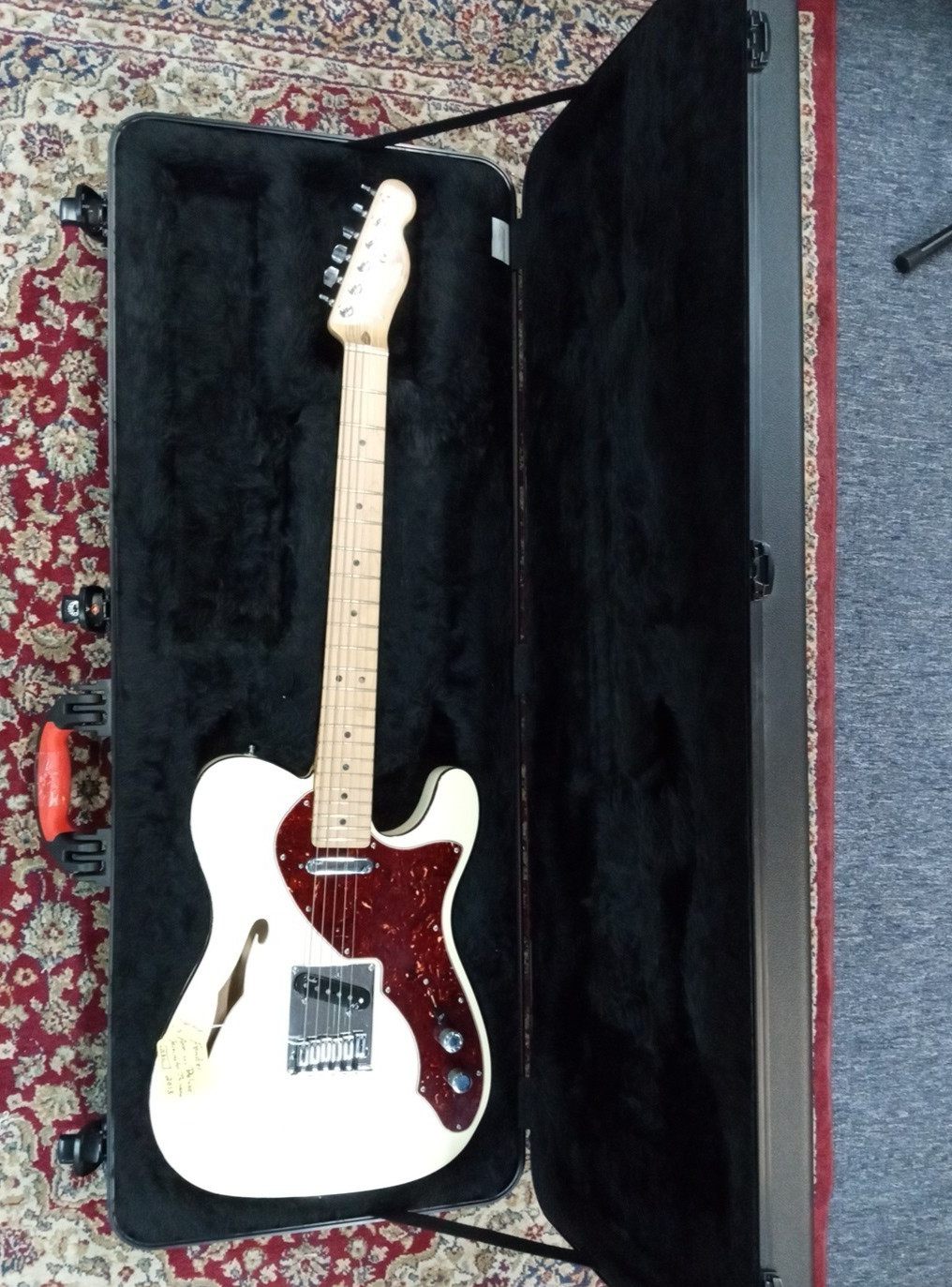 Fender 2013 American Deluxe Telecaster Thinline DELUXE HSC Cracked Body SEE PIC