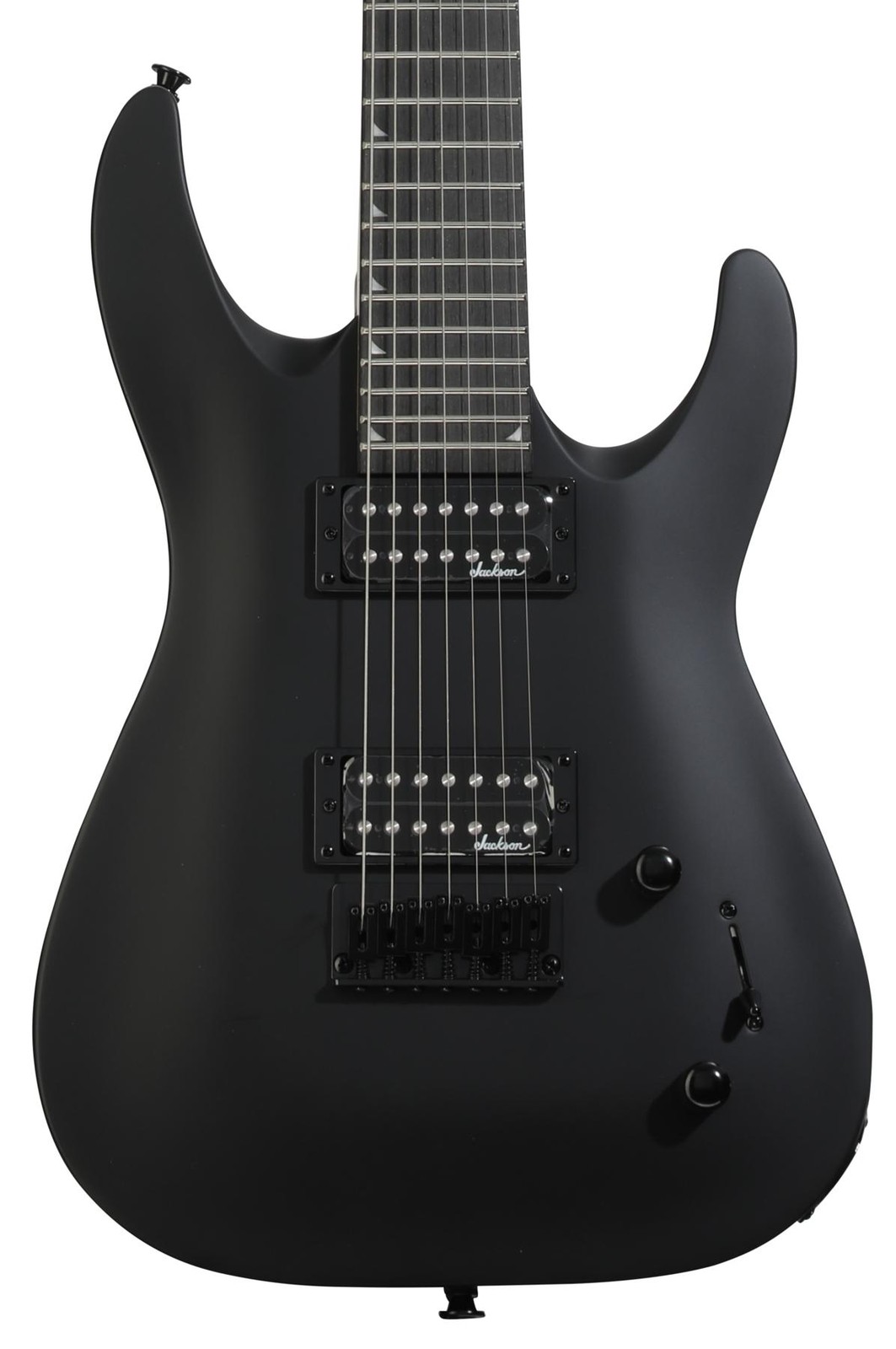 Jackson JS22-7 Dinky 7-string Electric Guitar – Satin Black