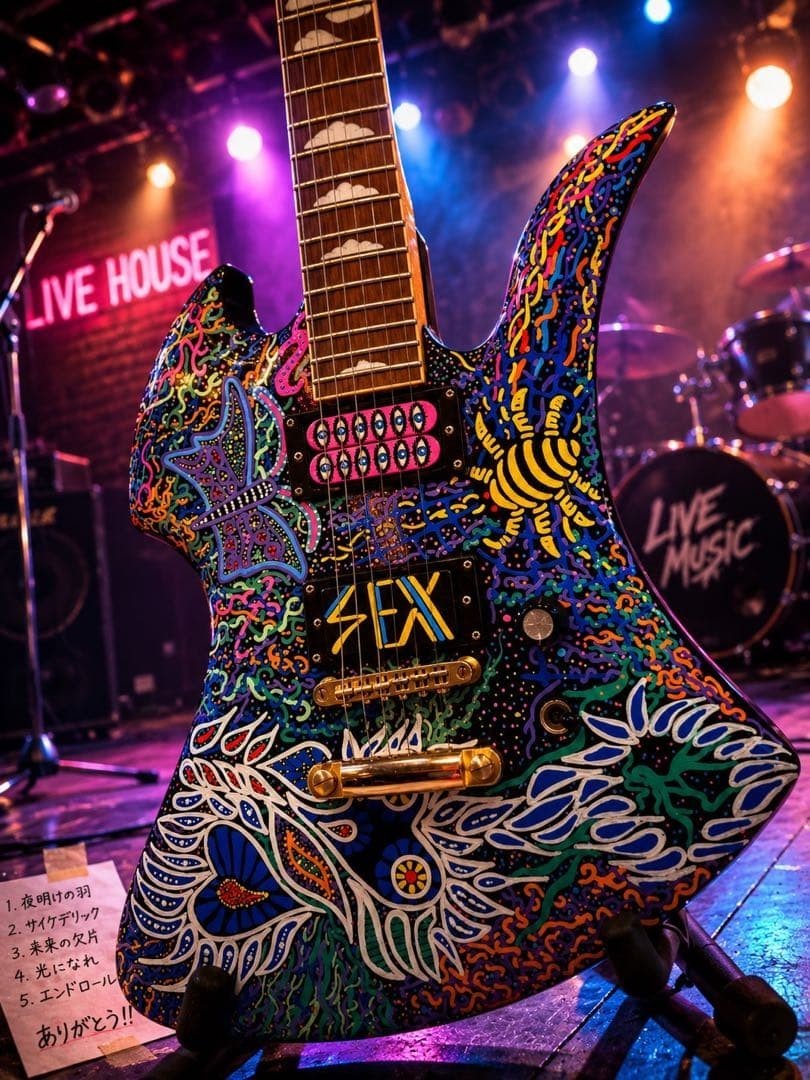 K.Garage Mockingbird Bass Hide X Japan Silent Jealousy Custom Repaint Used