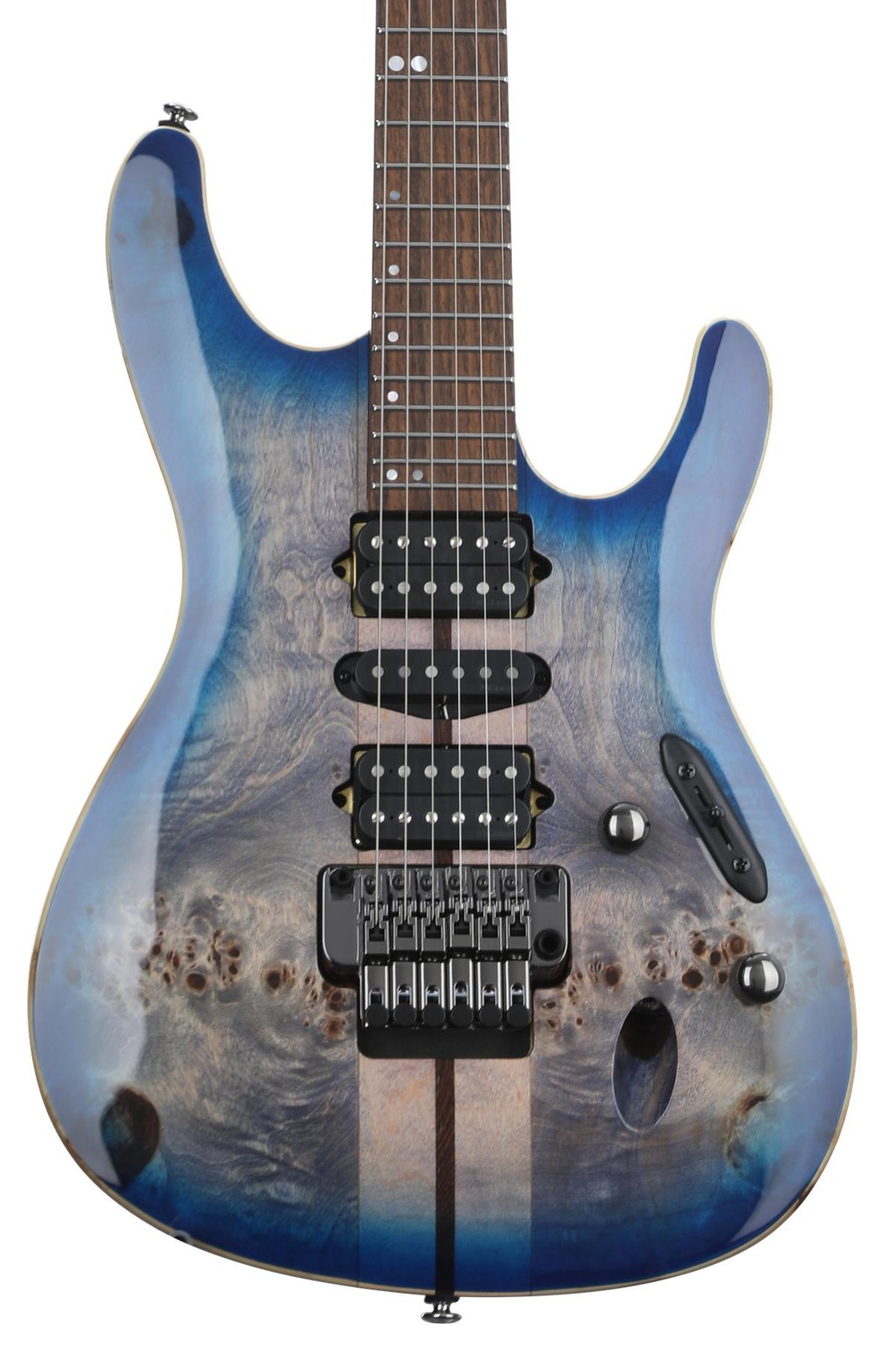 Ibanez Premium S1070PBZ – Cerulean Blue Burst