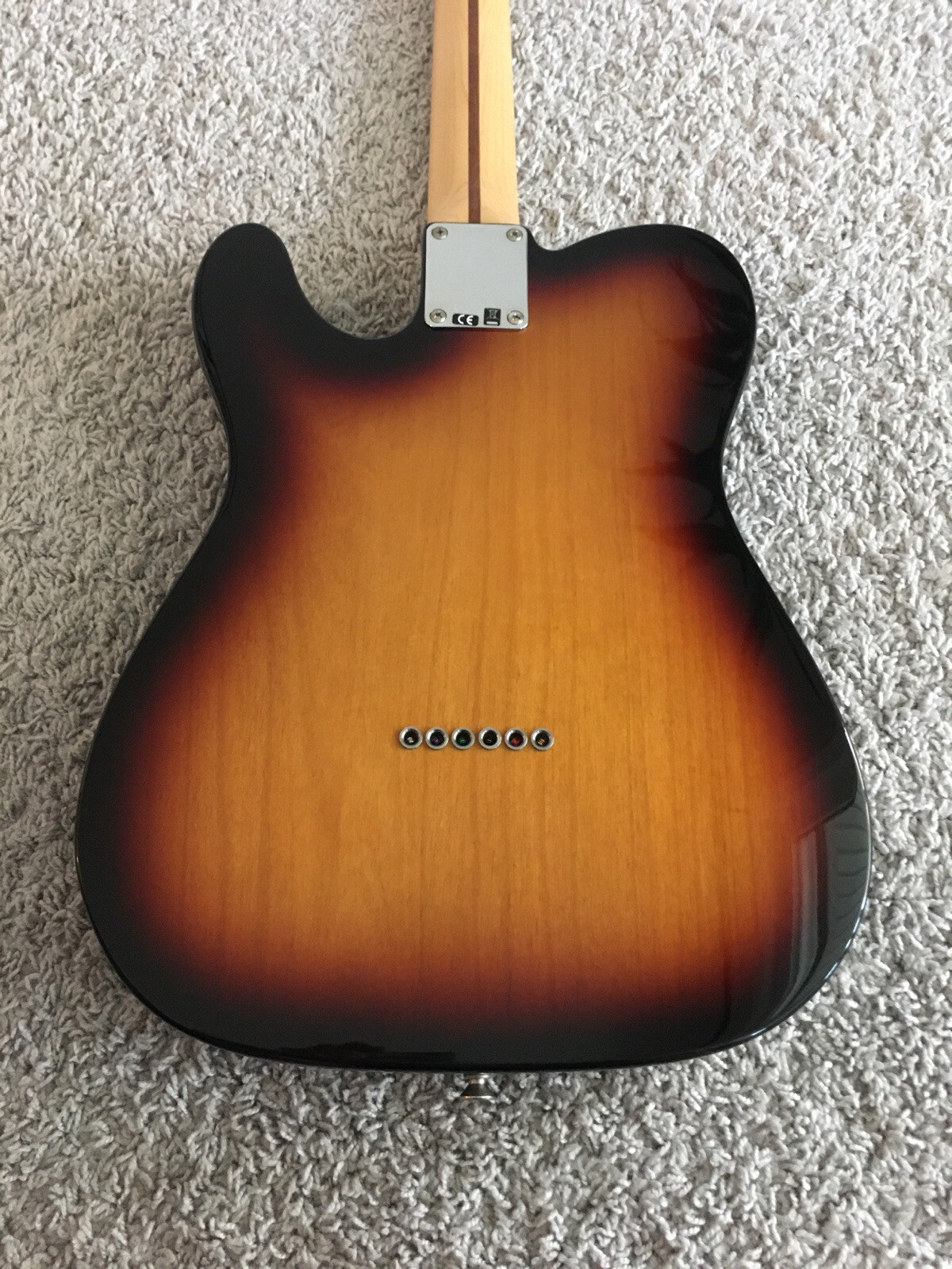 Fender Standard Telecaster 2014 2-Tone Sunburst MIM Maple Neck Guitar + Gig Bag