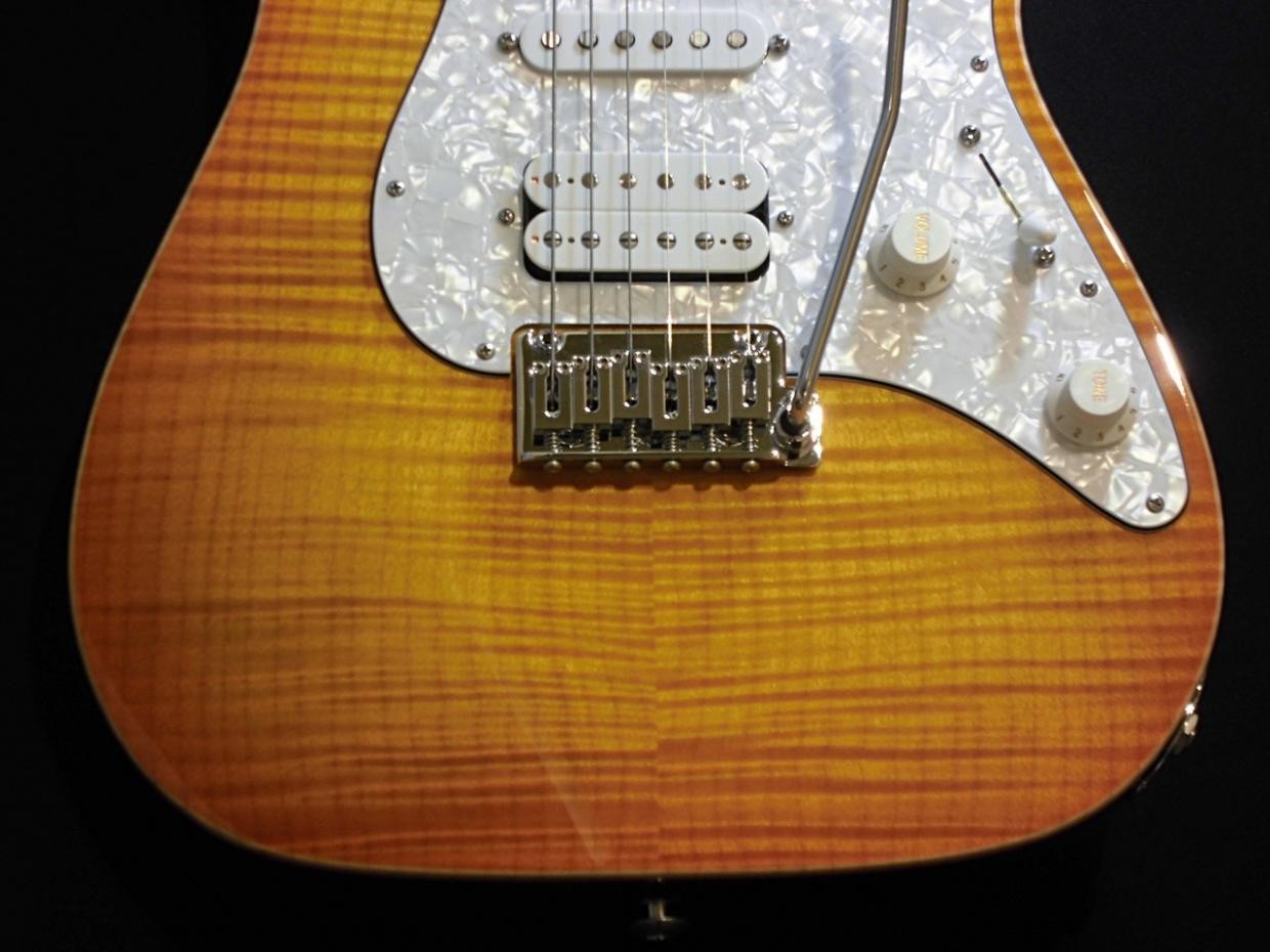 Suhr JE-LINE Standard Plus Roasted Maple / Trans Amber New Electric Guitar