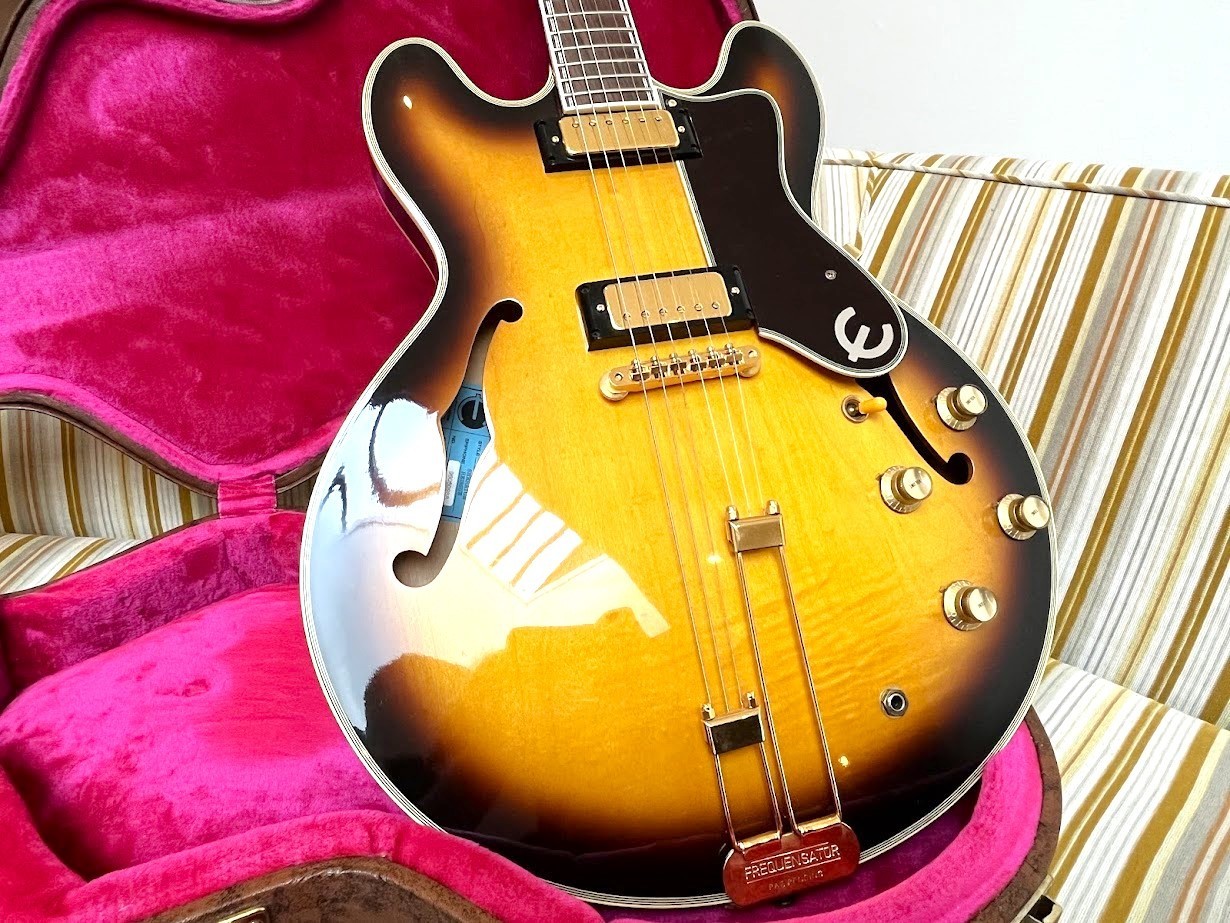 2004 EPIPHONE USA 1964 SHERATON Reissue (John Lee Hooker variant) Excellent