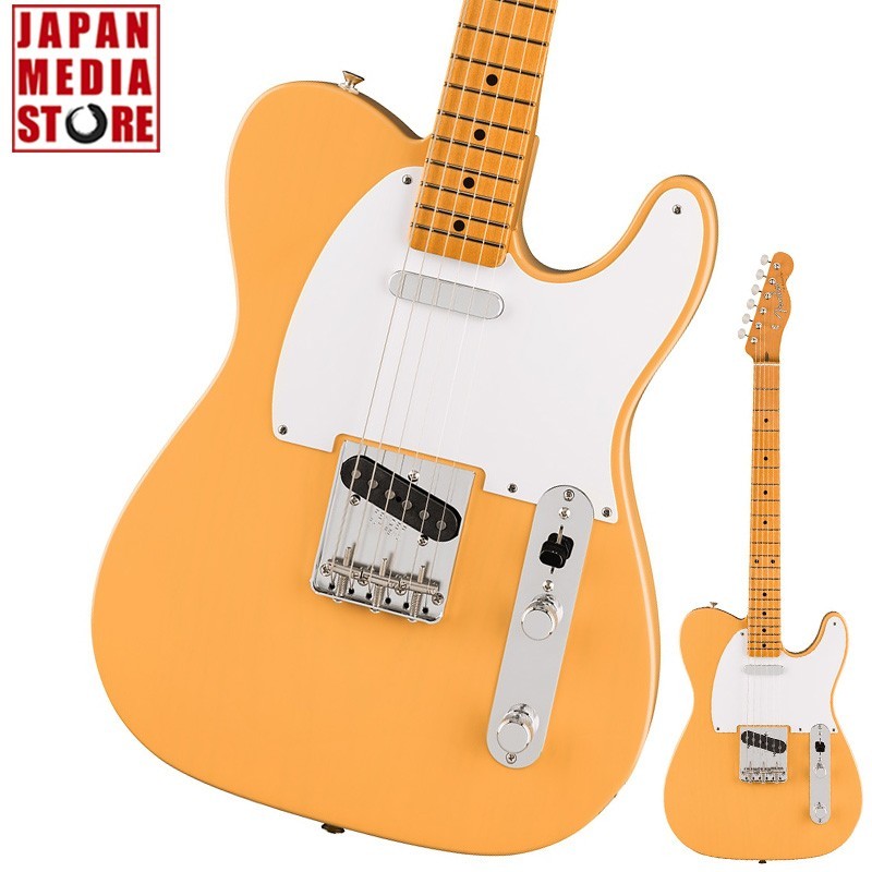 Fender Vintera III Late ’50s Telecaster Maple Butterscotch Blonde Guitar NEW