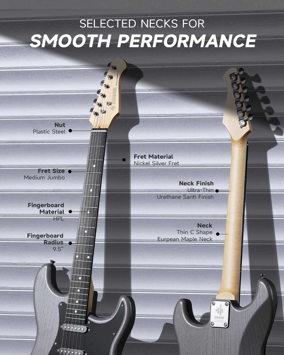 DST 80 Electric Guitar DONNER Beginner Kit with Amp