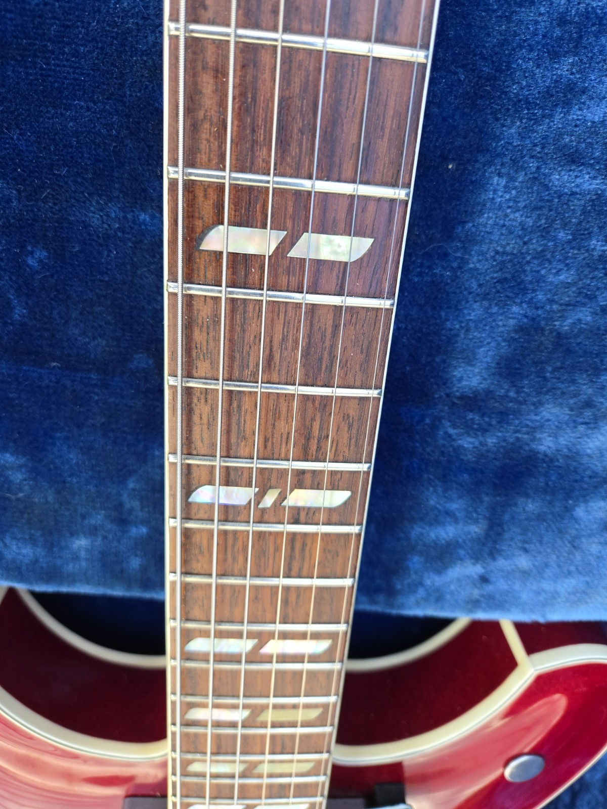 Vintage Yamaha 1967 SA-50 Hollow Electric Guitar Red Right-Handed w/OHSC