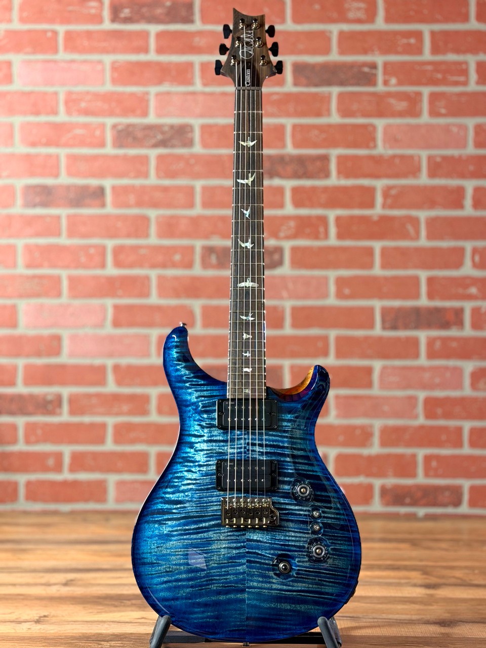 PRS Custom 24-08 10-Top Electric Guitar – Private Stock Custom Blue (with