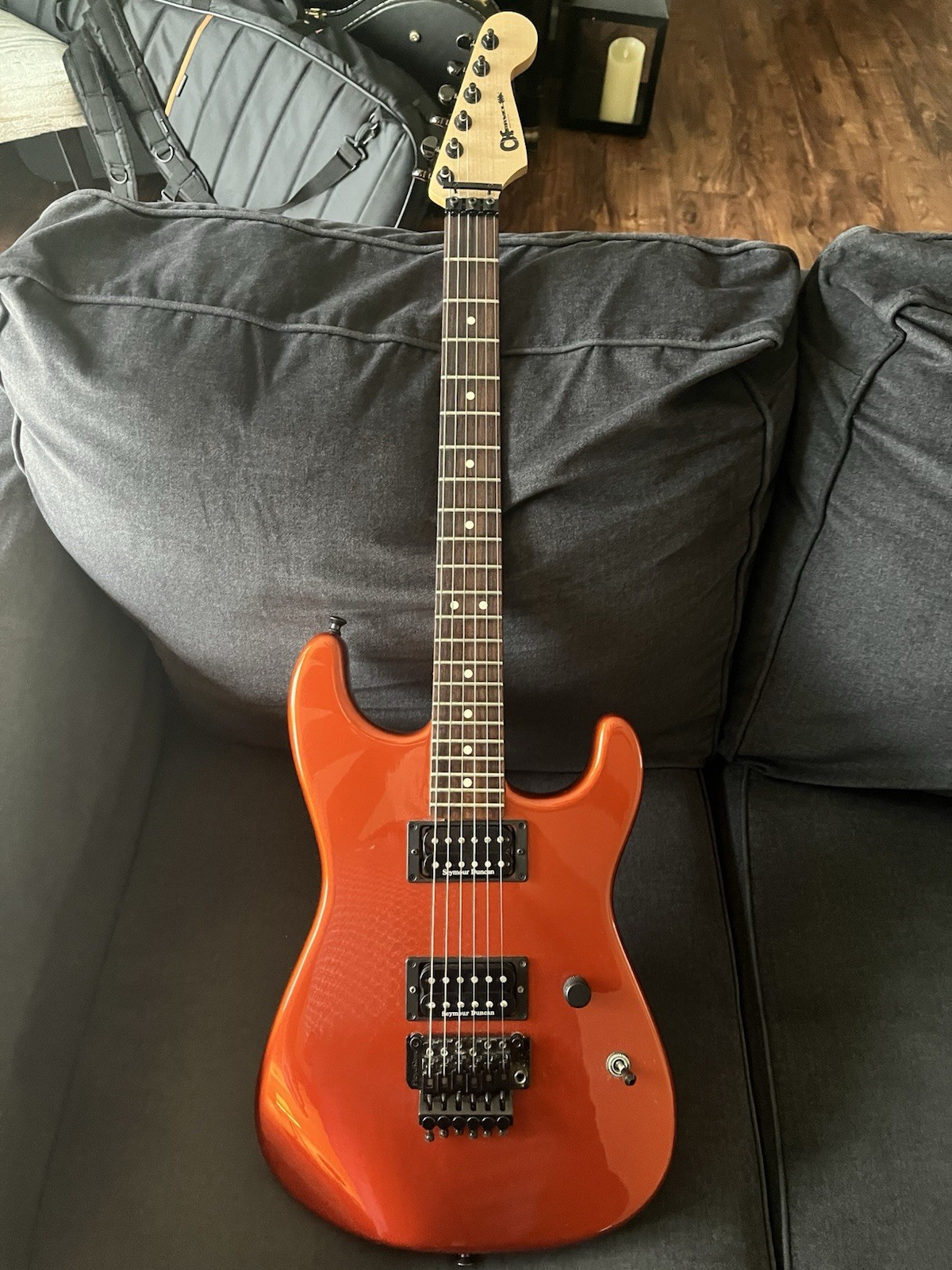 Charvel San Dimas USA (2008-2011) Electric Guitar With Tweed Hard Case