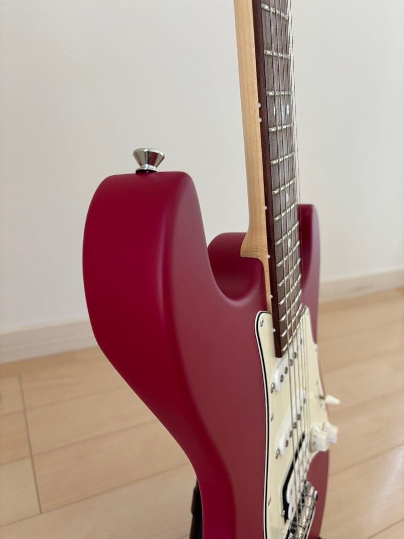 Electric Guitar Saito SR-22 Crimson Made in Japan S/N 0054 & Dedicated Soft Case
