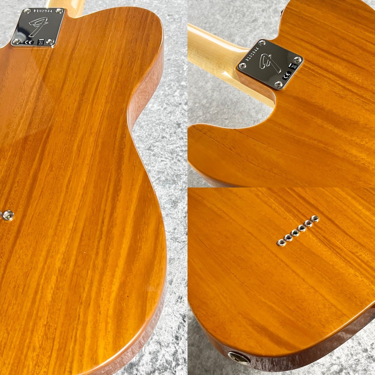 Fender Custom Shop 2019 Vintage Custom 1968 Telecaster Thinline NOS Aged Natural
