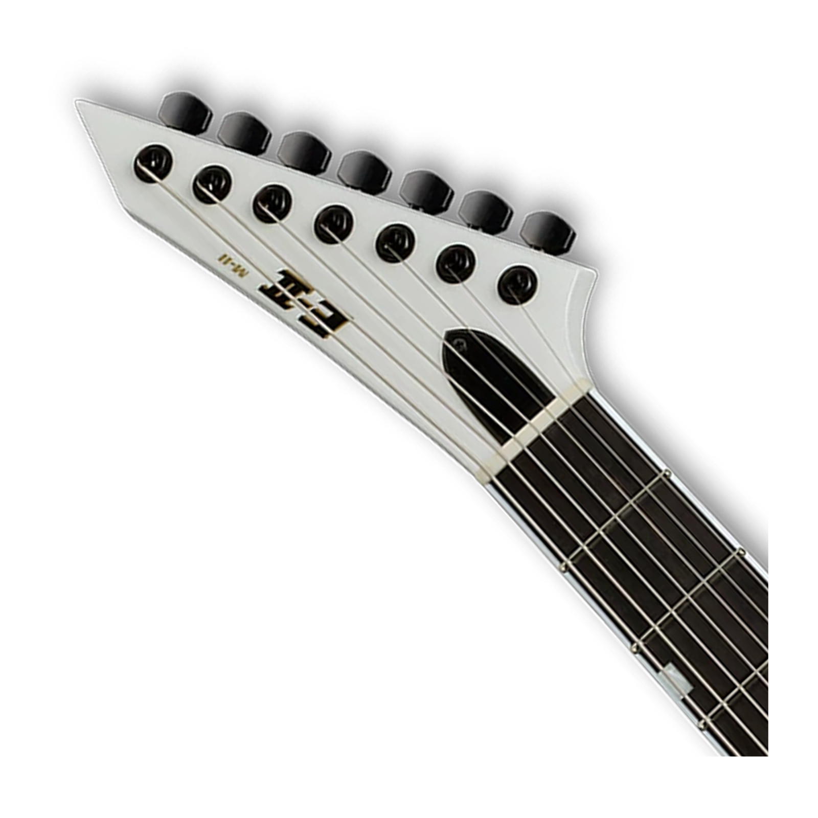 ESP E-II M-II 7B EverTune Baritone 7-String Electric Guitar – Pearl White