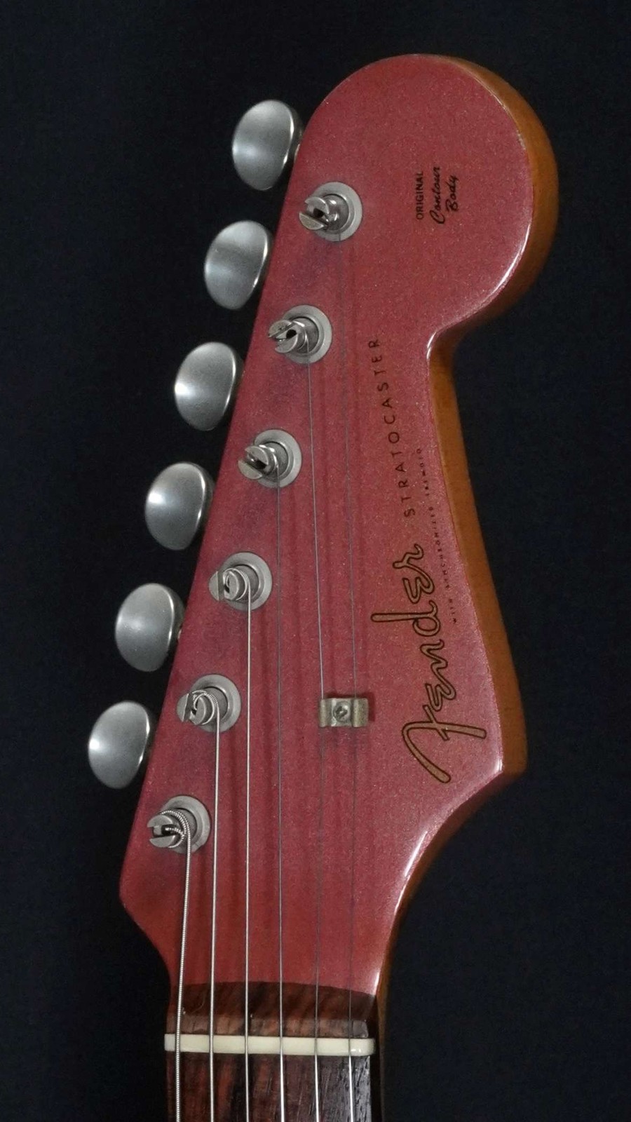 Fender Japan -2015 / St62 Custom Order Burgundy Mist Metallic Matching Head