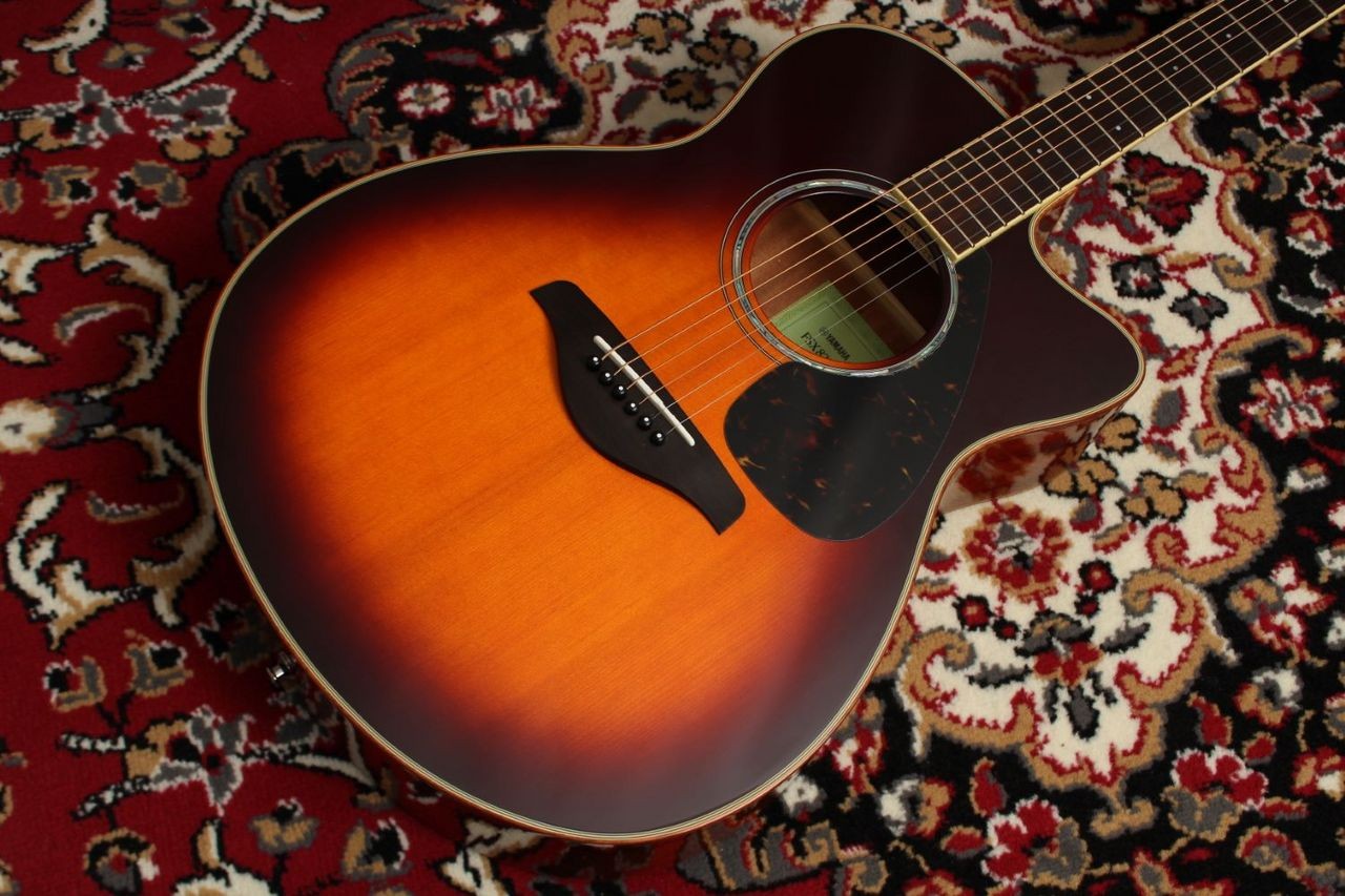 YAMAHA FSX825C Acoustic Electric Guitar FSX Series w/ Soft Case Used Excellent