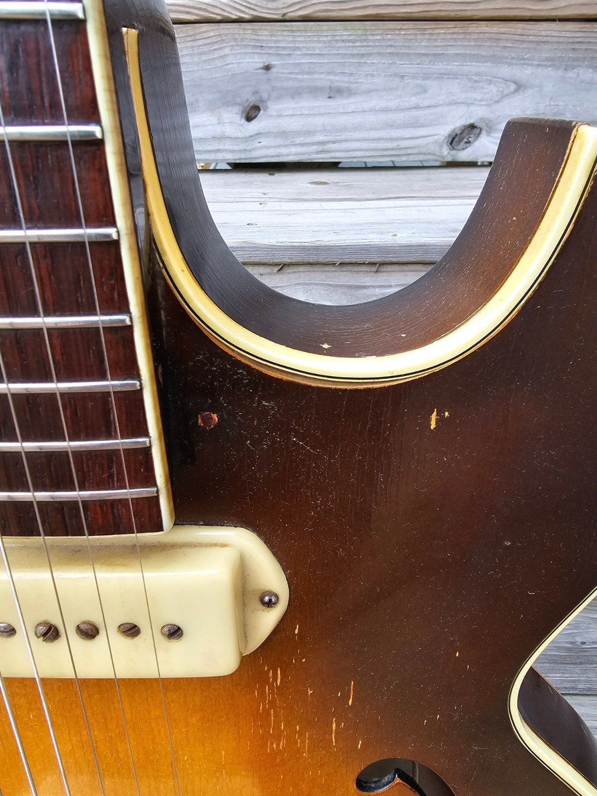 1958 Guild T-100D Slim Jim Electric Guitar with P90’s
