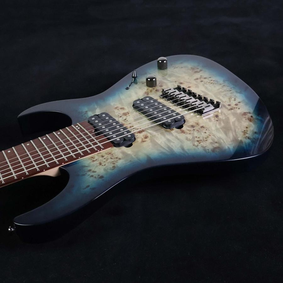 Ibanez RGMS8PB osmic Blue Starburst S N: I250503228 8 string