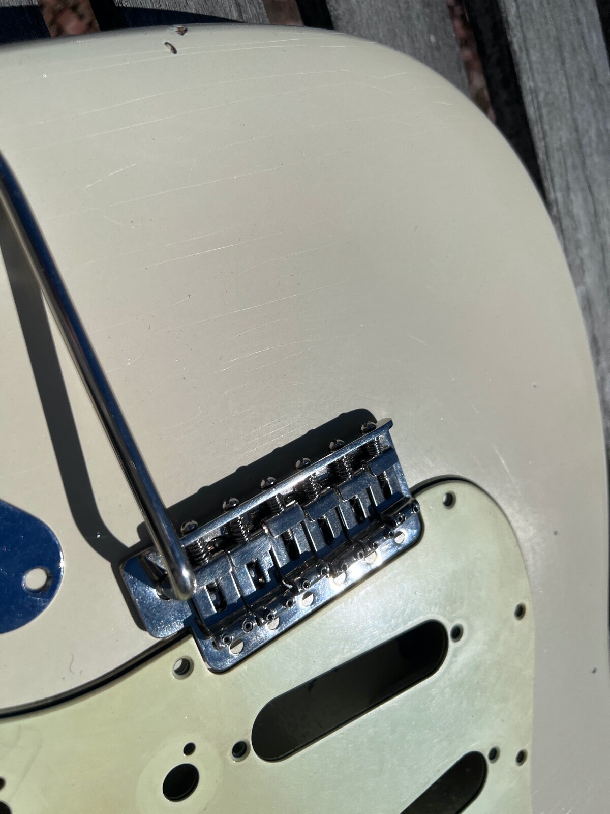 STRAT BODY LEFT HANDED RELIC 60s ALDER SSS NitroLacquer Olympic White JVGuitars