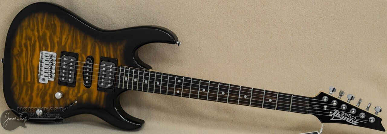 Ibanez GRX70QA Gio Electric Guitar – Sunburst